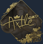 Sticker | Ax1Le (Gold) | Rio 2022