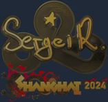 Sticker | Ax1Le (Gold) | Shanghai 2024