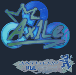 Sticker | Ax1Le (Holo) | Antwerp 2022