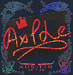 Sticker | Ax1Le (Holo) | Austin 2025