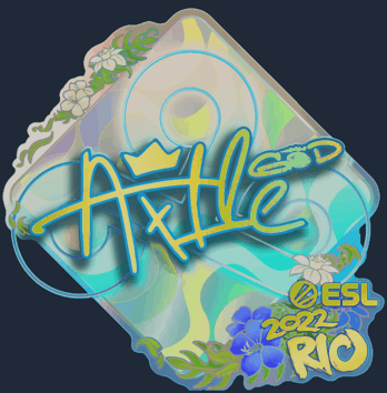Sticker | Ax1Le (Holo) | Rio 2022