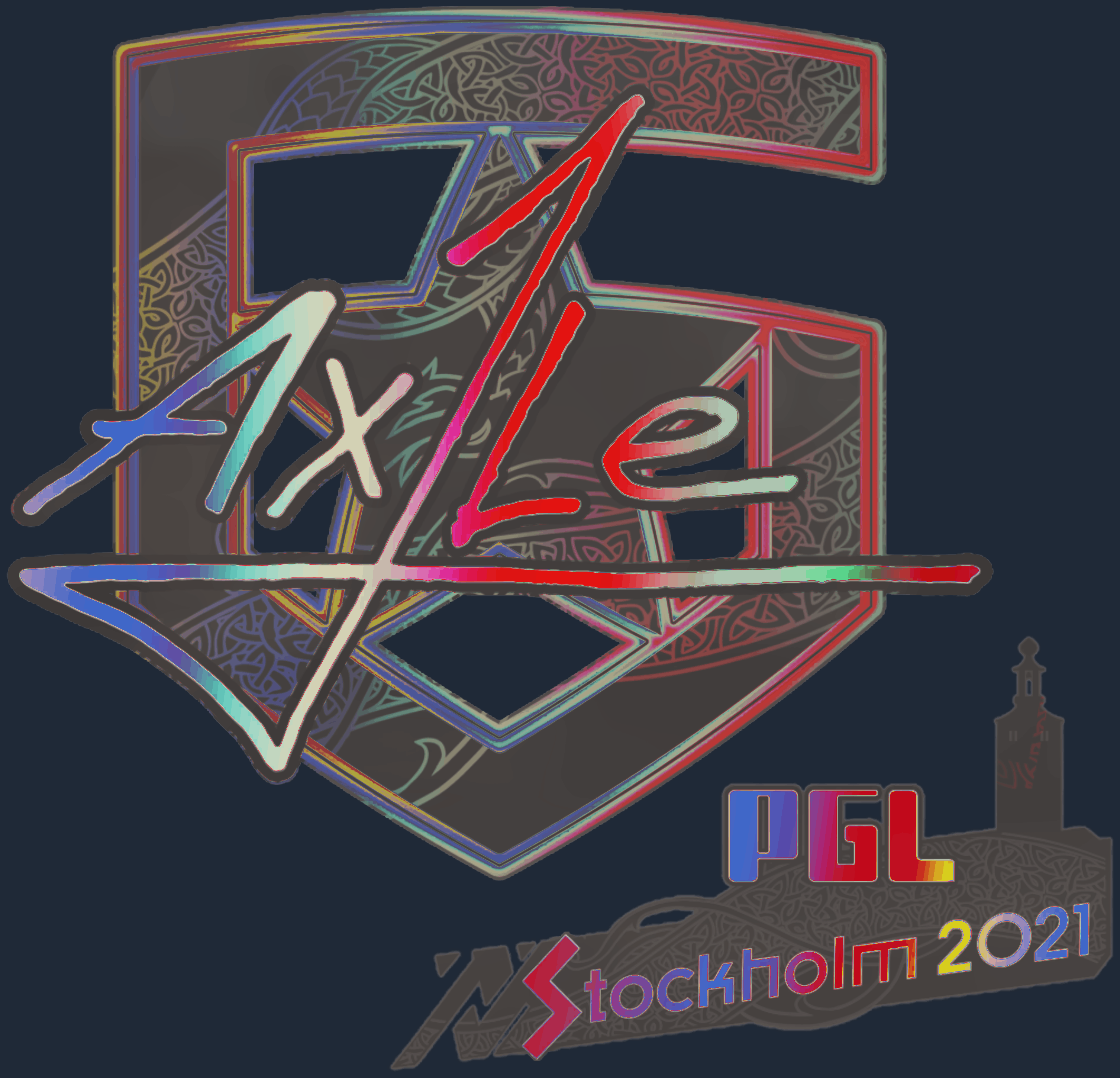 Sticker | Ax1Le (Holo) | Stockholm 2021