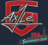 Sticker | Ax1Le | Stockholm 2021