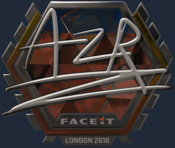 Sticker | AZR (Foil) | London 2018