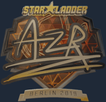 Sticker | AZR (Gold) | Berlin 2019