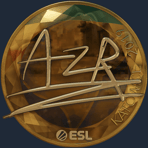 Sticker | AZR (Gold) | Katowice 2019