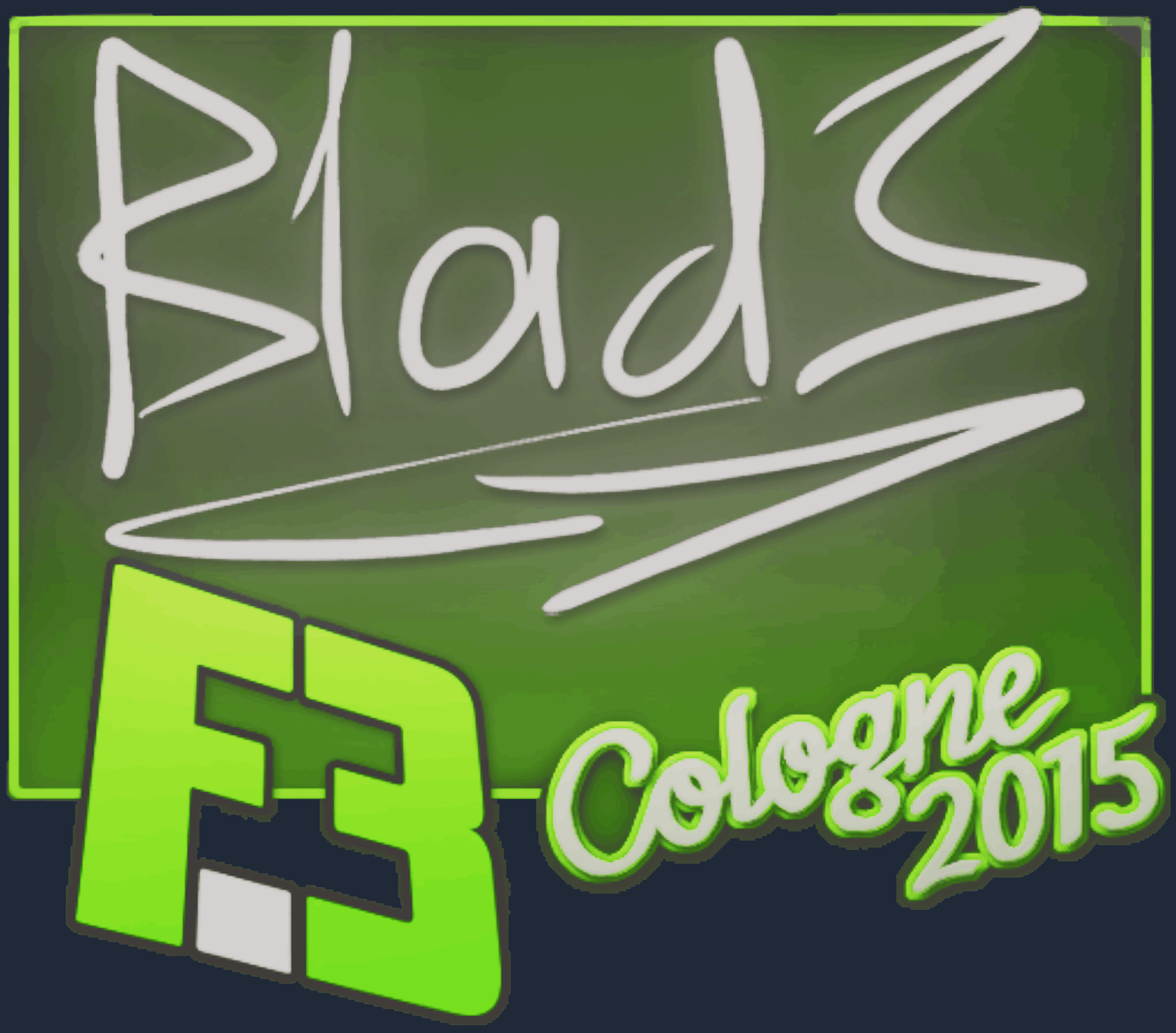 Sticker | B1ad3 | Cologne 2015