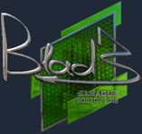 Sticker | B1ad3 (Foil) | Boston 2018