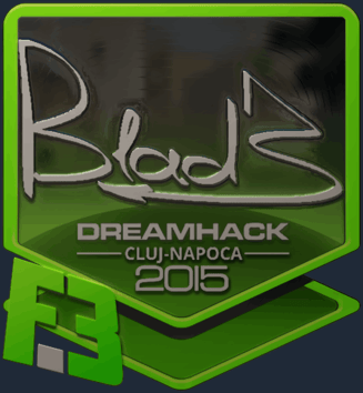 Sticker | B1ad3 (reflectante) | Cluj-Napoca 2015