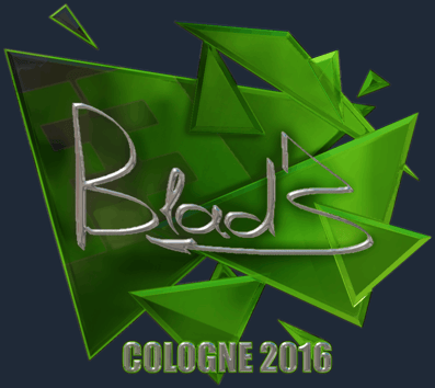 Sticker | B1ad3 (reflectante) | Colonia 2016