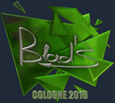 Sticker | B1ad3 (Foil) | Cologne 2016