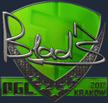 Sticker | B1ad3 (Foil) | Krakow 2017