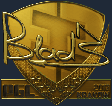 Sticker | B1ad3 (dorada) | Cracovia 2017