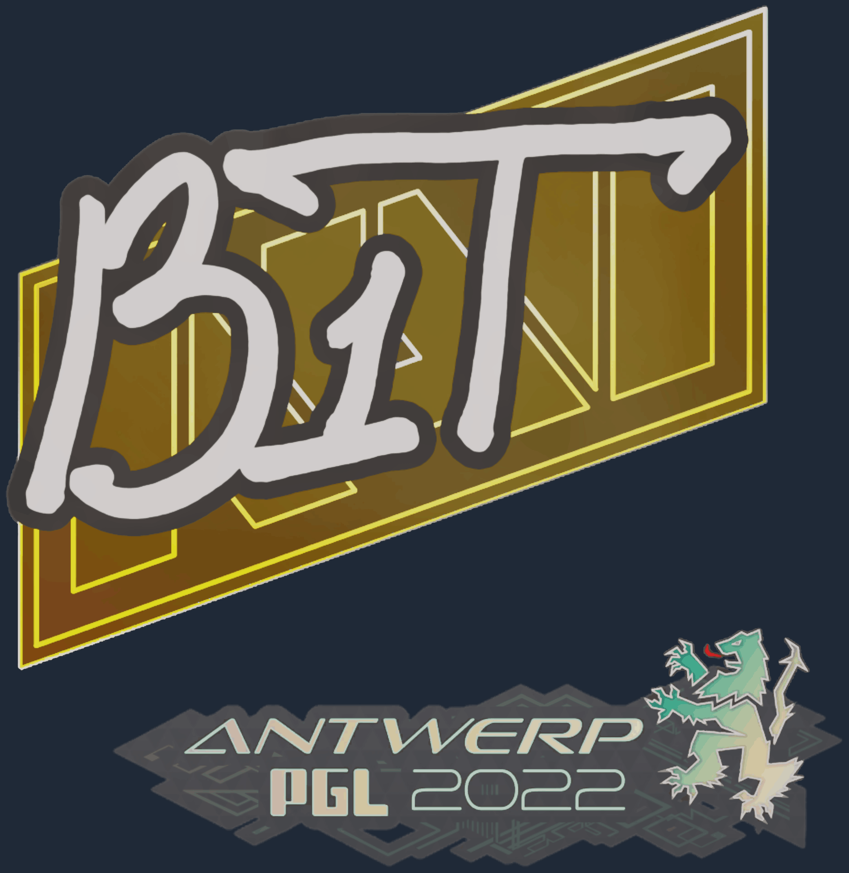Sticker | b1t | 2022年安特卫普锦标赛