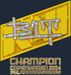 Sticker | b1t (Glitter, Champion) | Copenhagen 2024