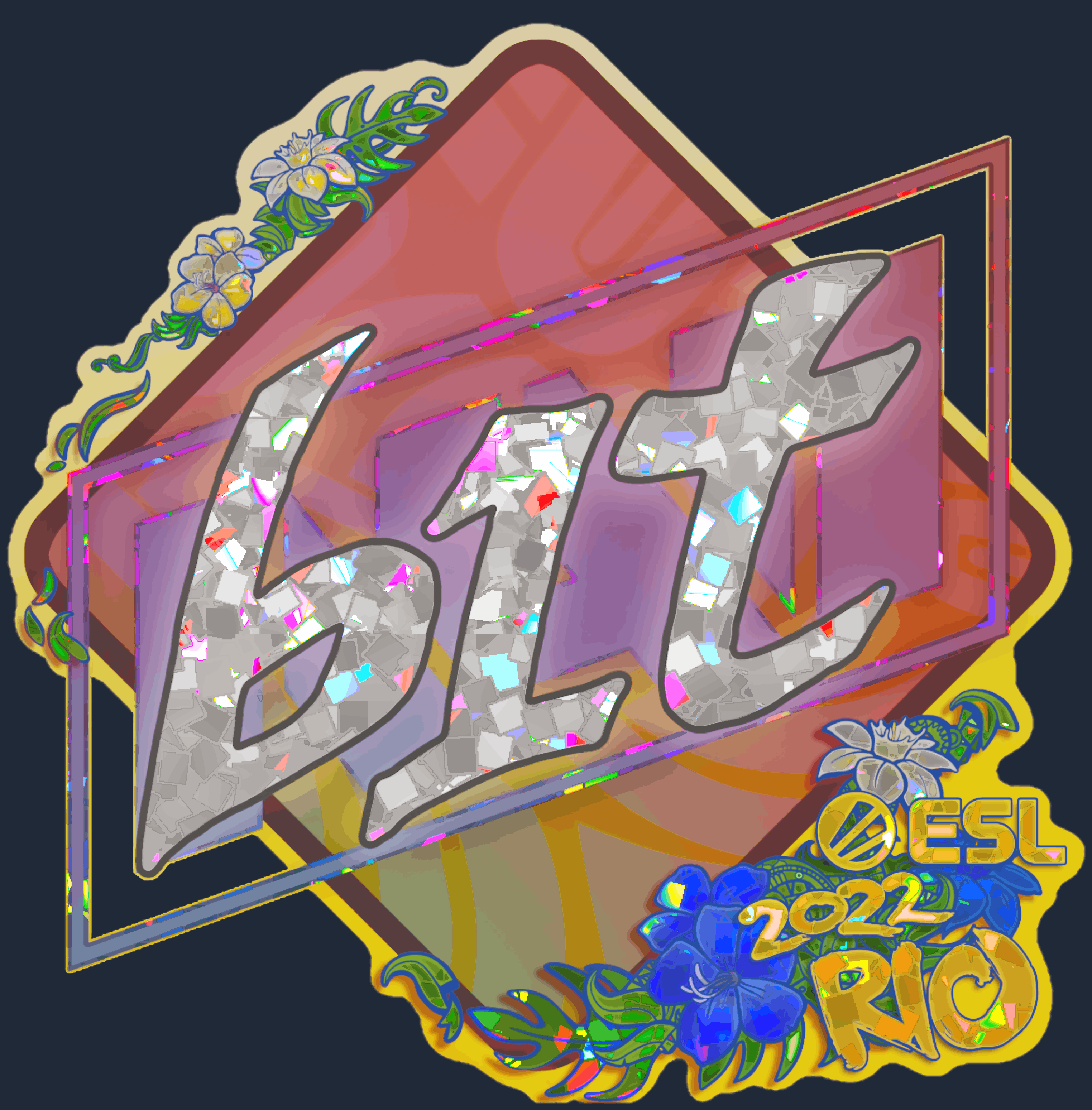 Sticker | b1t (Glitter) | Rio 2022
