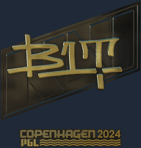 Sticker | b1t (Gold) | Copenhagen 2024