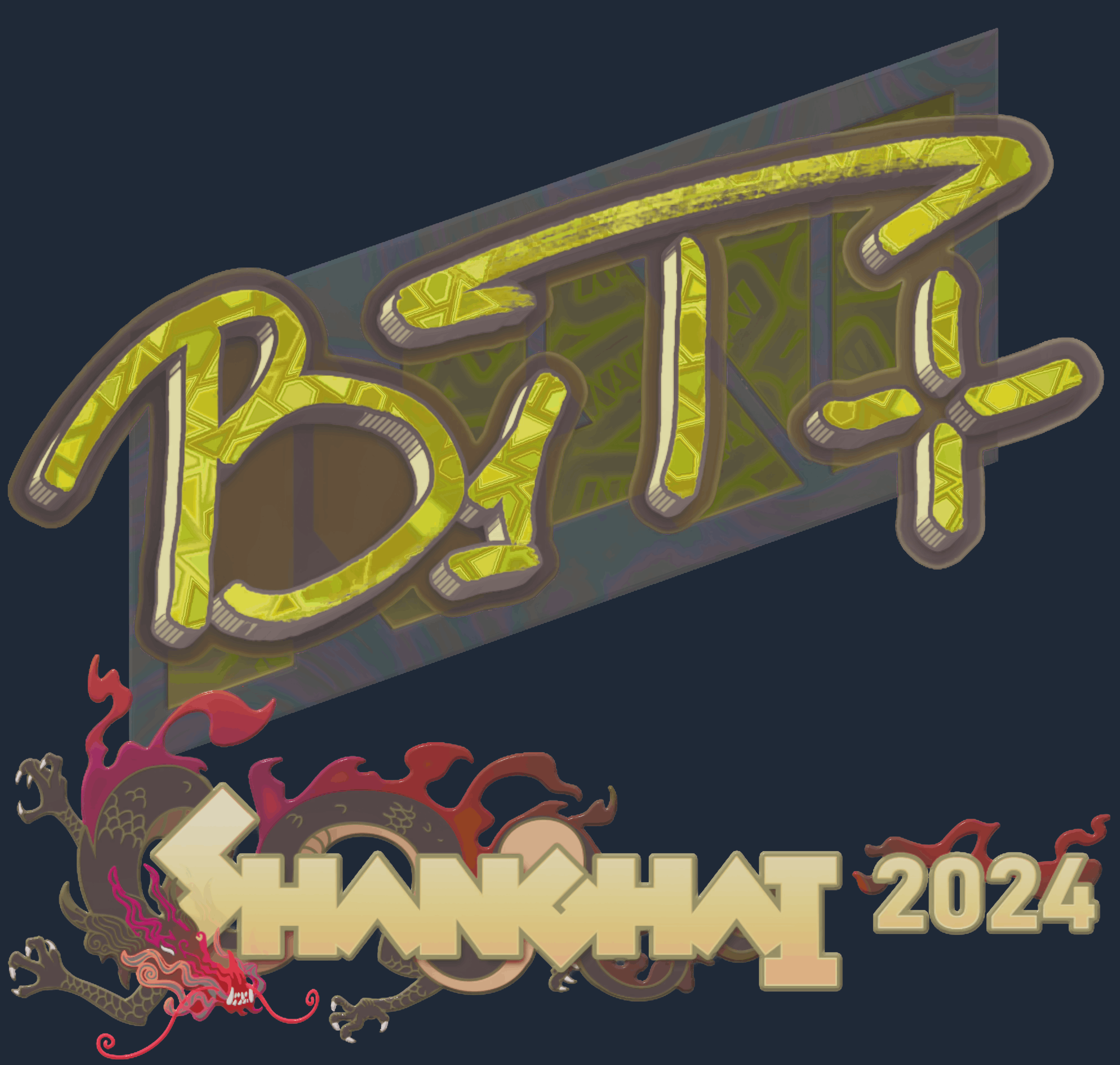 Sticker | b1t (Holo) | Shanghai 2024