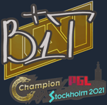 Sticker | b1t | Stockholm 2021