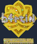 Sticker | b4rtiN (Glitter) | Copenhagen 2024