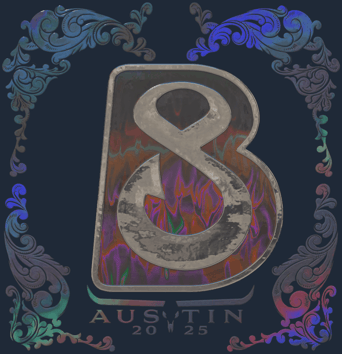 Sticker | B8 (holográfica) | Austin 2025