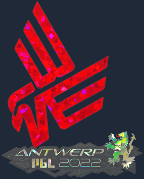 Sticker | Bad News Eagles (purpurina) | Amberes 2022