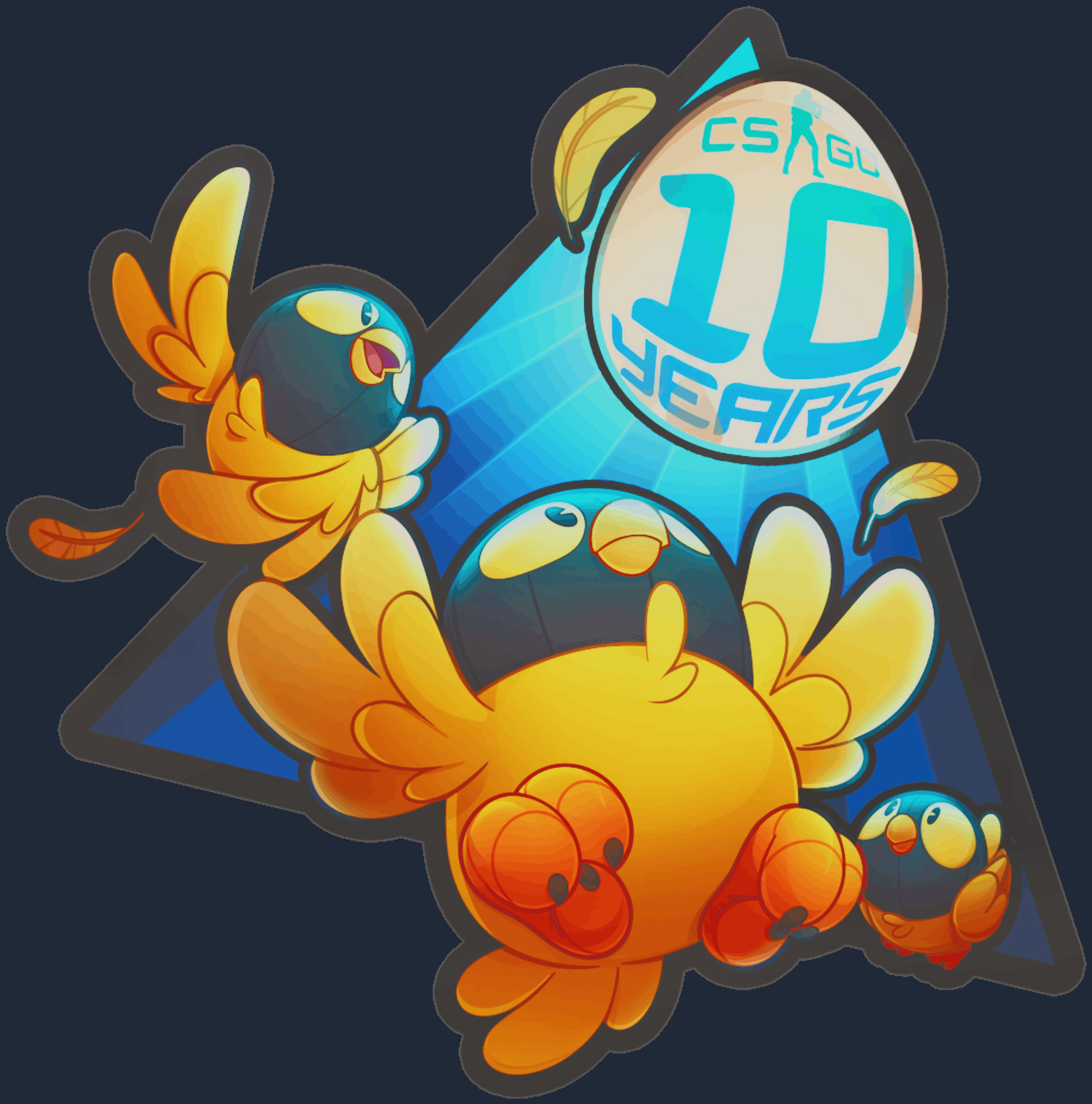 Sticker | 禽能补啄