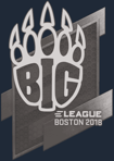 Sticker | BIG | Boston 2018