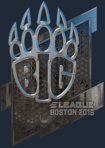 Sticker | BIG (Foil) | Boston 2018