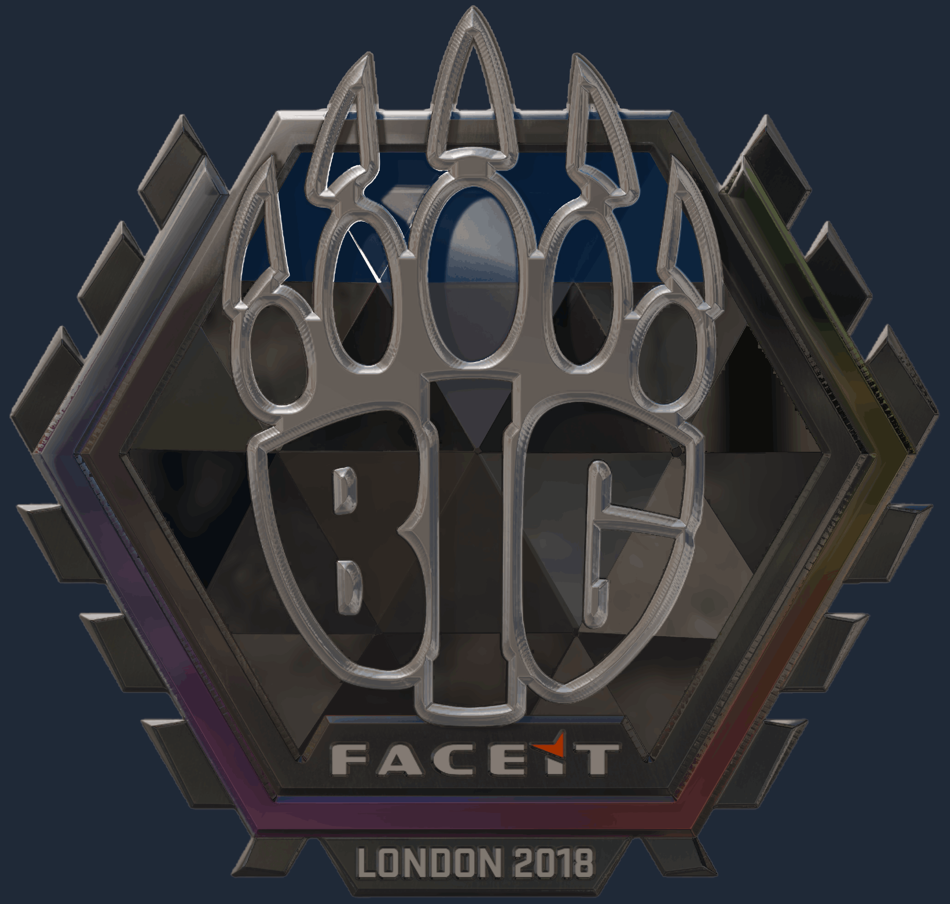 Sticker | BIG (Foil) | London 2018