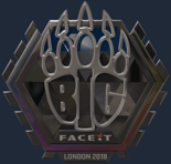 Sticker | BIG (Foil) | London 2018