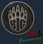 Sticker | BIG (Foil) | Stockholm 2021