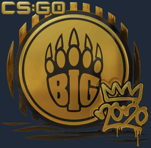 Sticker | BIG (Gold) | 2020 RMR