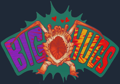 Sticker | Fuertes abrazos (holográfica)