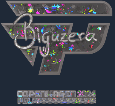 Sticker | biguzera (Glitter) | Copenhagen 2024