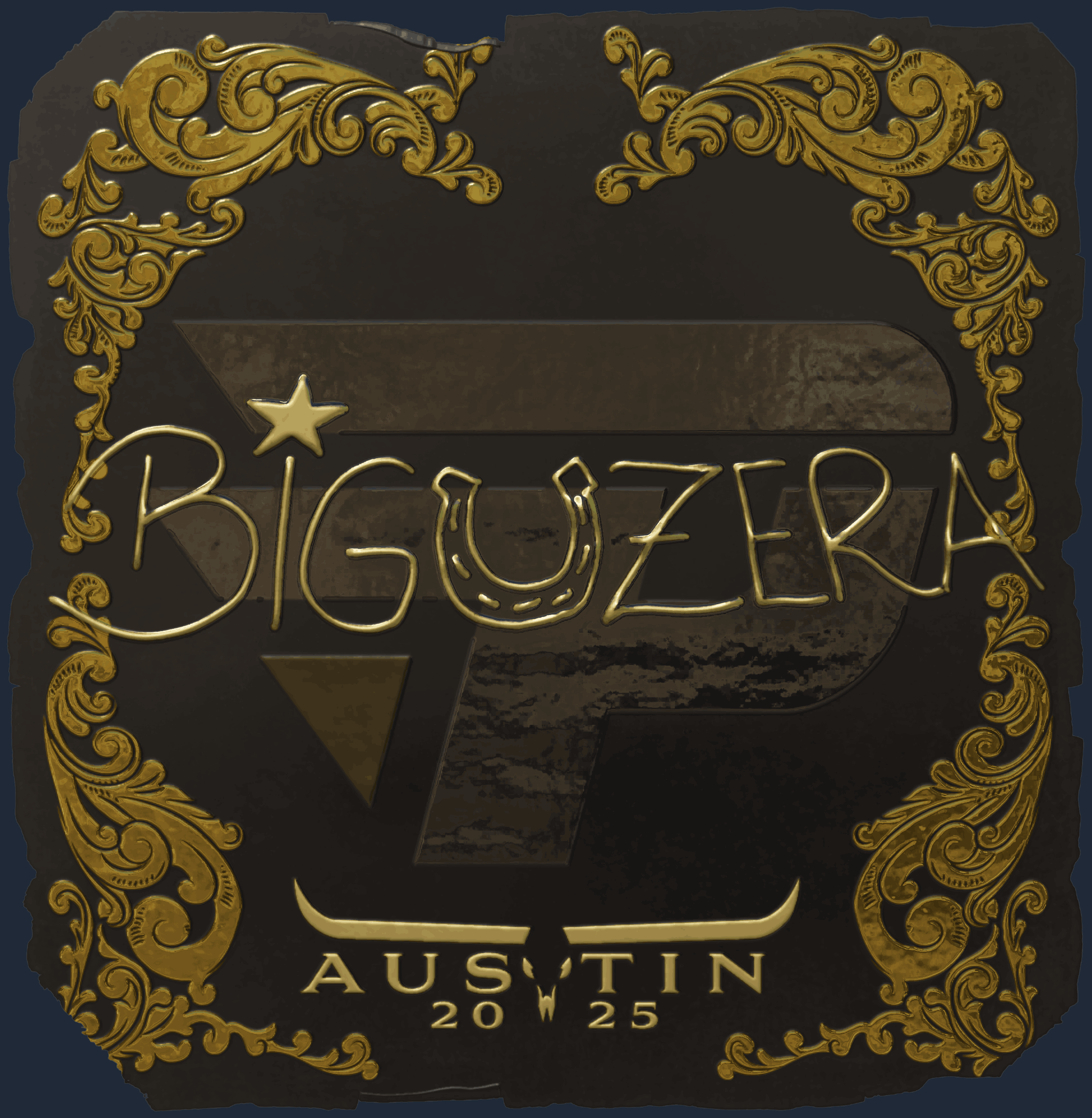 Sticker | biguzera (Gold) | Austin 2025