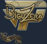 Sticker | biguzera (Gold) | Paris 2023