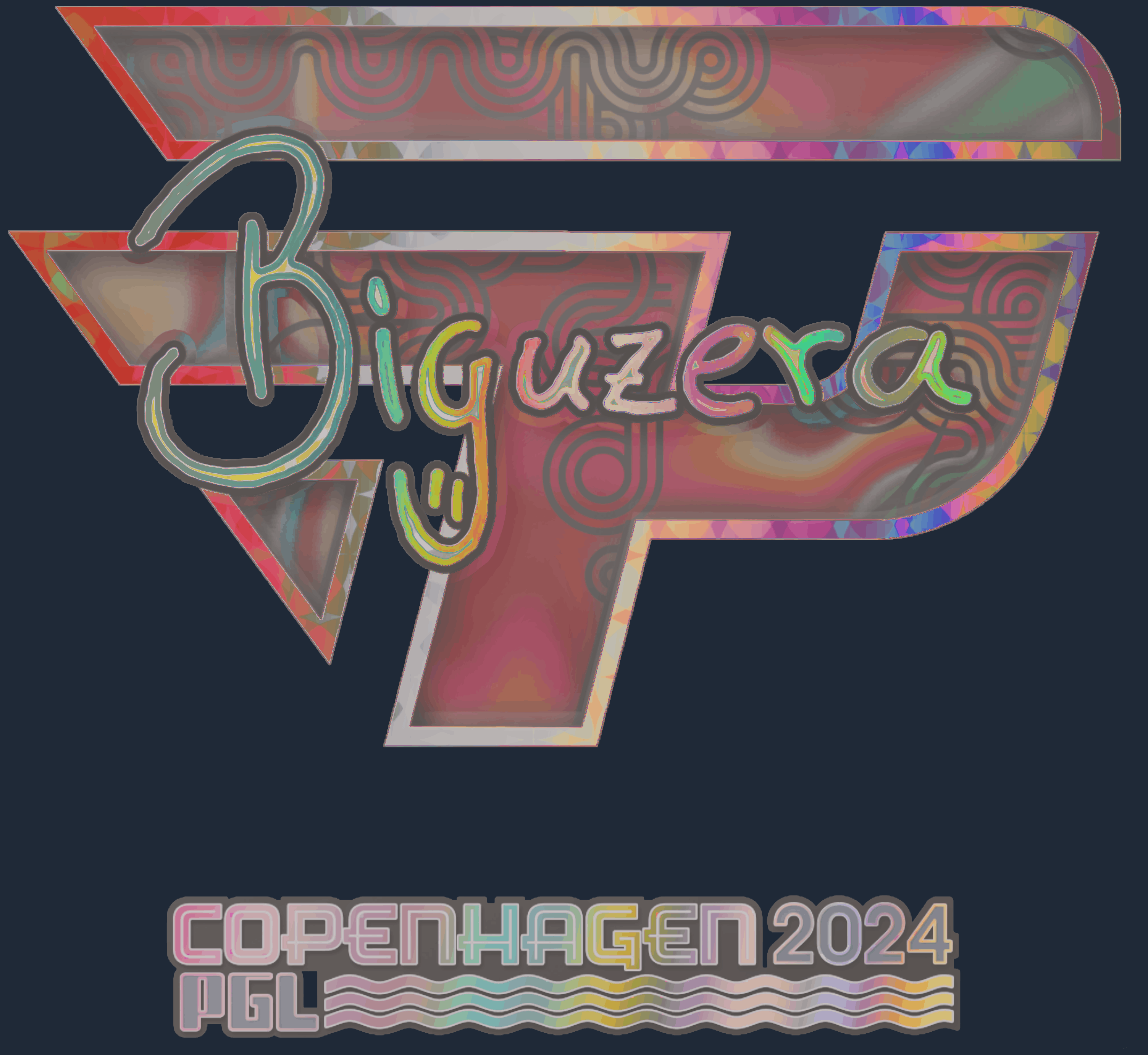 Sticker | biguzera（全息）| 2024年哥本哈根锦标赛