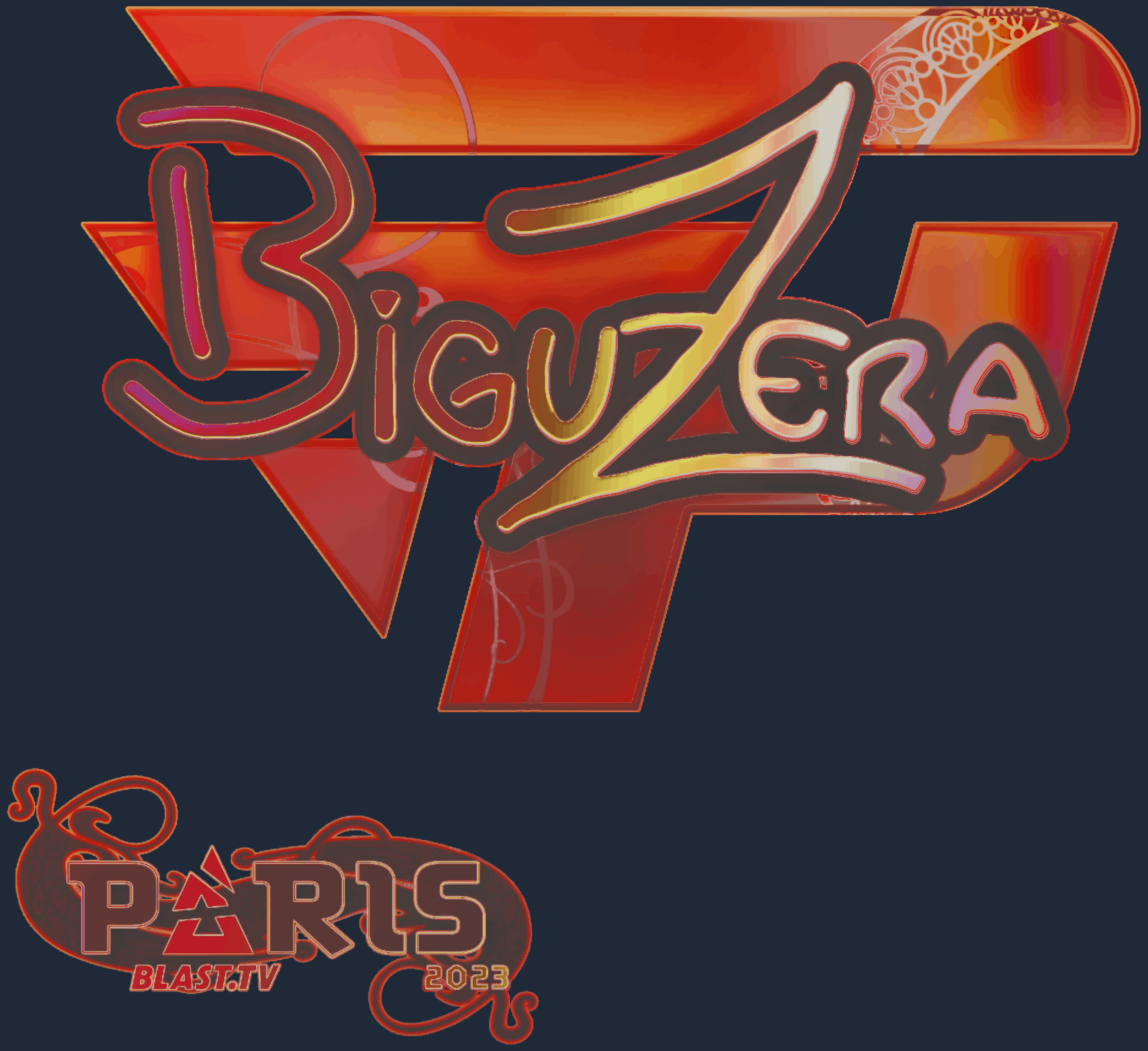 Sticker | biguzera (Holo) | Paris 2023