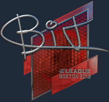 Sticker | BIT (reflectante) | Boston 2018