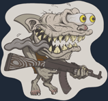 Sticker | Black Shark Shooter