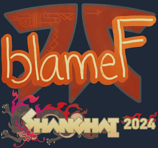 Sticker | blameF | Shanghai 2024