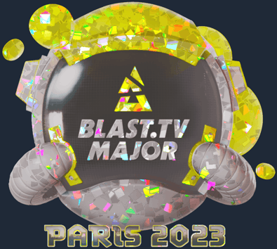 Sticker | BLAST.tv (purpurina) | París 2023