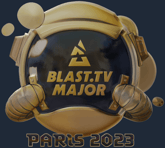Sticker | BLAST.tv (Gold) | Paris 2023