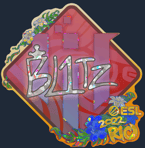 Sticker | bLitz (Glitter) | Rio 2022