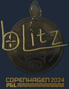 Sticker | bLitz (Gold) | Copenhagen 2024