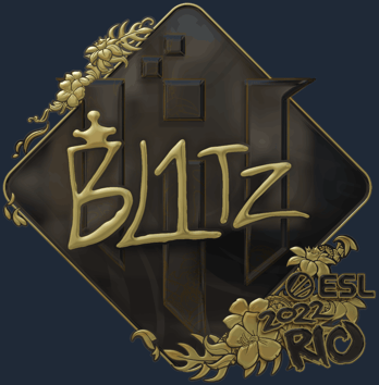 Sticker | bLitz (dorada) | Río 2022