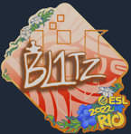 Sticker | bLitz | Rio 2022