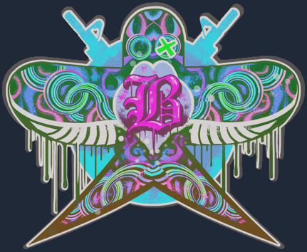 Sticker | Golondrina azul