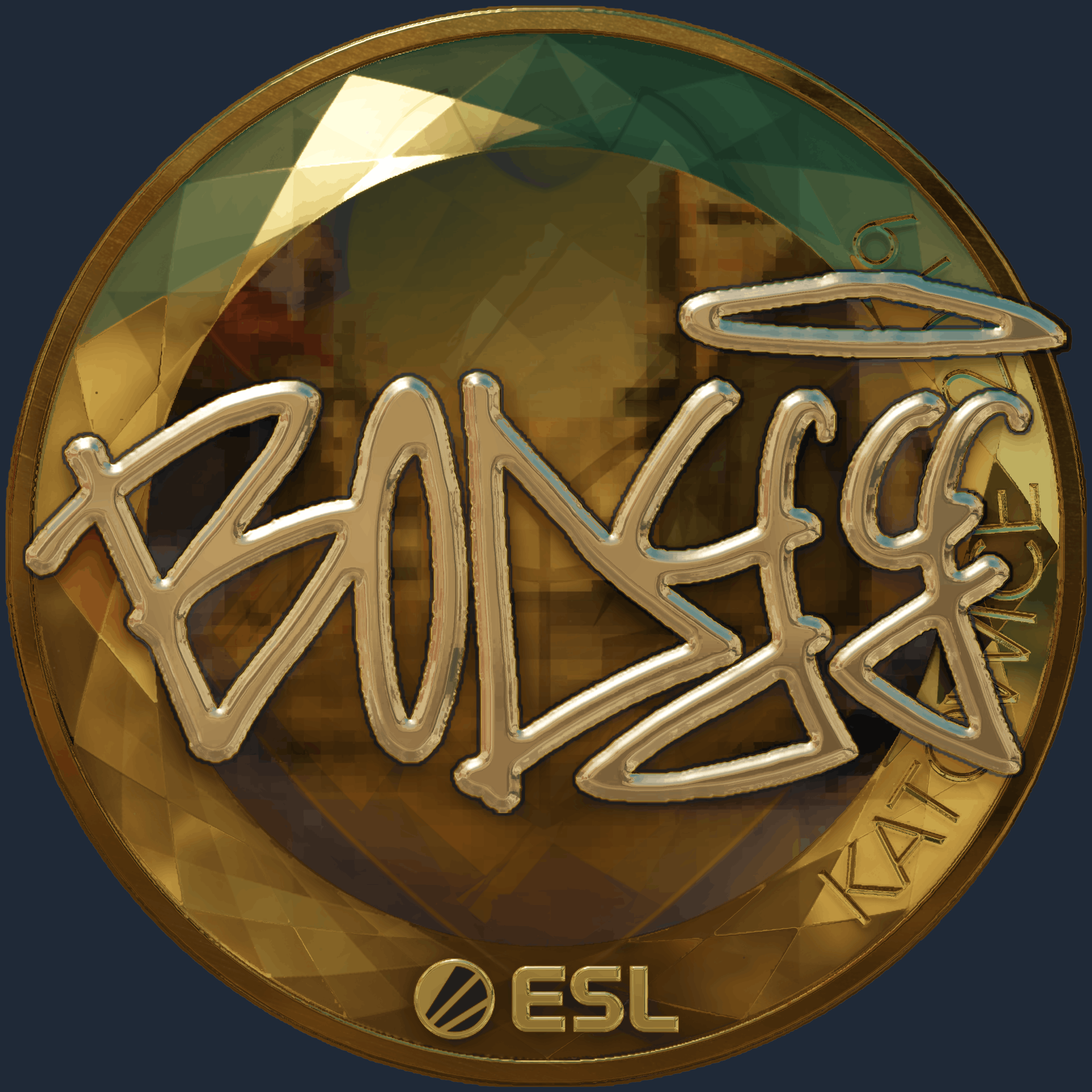 Sticker | bodyy (Gold) | Katowice 2019